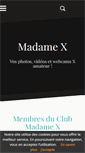 Mobile Screenshot of madame-x.com